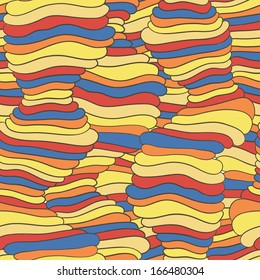 Abstract seamless pattern. Vector