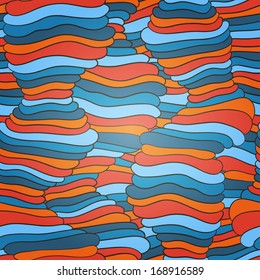 Abstract seamless pattern. Vector