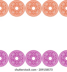 Abstract seamless pattern. Vector.