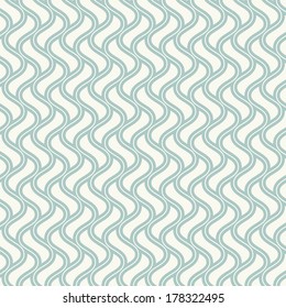 Abstract seamless pattern. Vector background. Repeating wavy texture