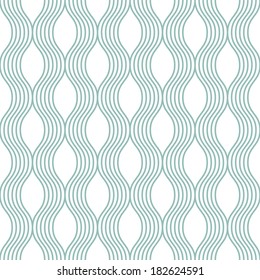 Abstract seamless pattern. Vector background. Repeating wavy texture