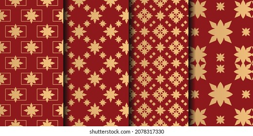 Abstract seamless pattern vector background