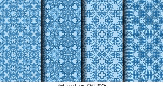 Abstract seamless pattern vector background