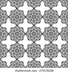Abstract seamless pattern, vector background.