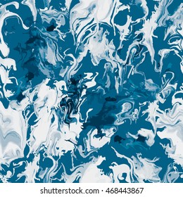 Abstract seamless pattern, vector background drawn with paints, marble textures. Design for banner, poster, card, invitation, placard, brochure, flyer, clothes. 