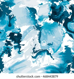 Abstract seamless pattern, vector background drawn with paints. Hand Drawn textures. Design for banner, poster, card, invitation, placard, brochure, flyer, clothes. 