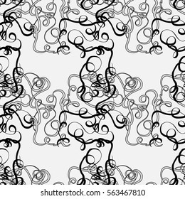 Abstract seamless pattern. Vector background.