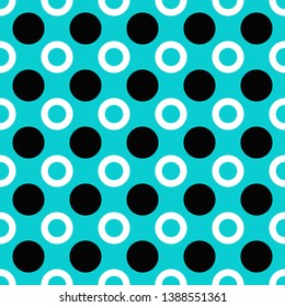 Abstract seamless pattern - vector circle design background