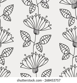 abstract seamless pattern in vector design