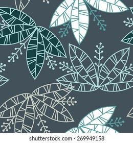 abstract seamless pattern in vector design