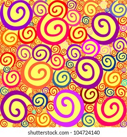 Abstract seamless pattern. Vector Illustration