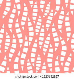 Abstract seamless pattern. Vector illustration, background design for banners, poster, cards, advertising, blog and social media posts. Elements, leaves, nature, algae. 