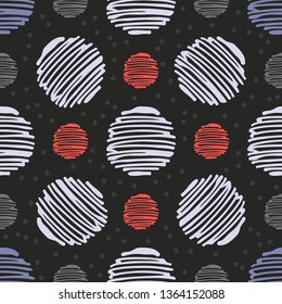 Abstract seamless pattern. Vector illustration. Design element for wallpaper, fabric or wrapping paper.