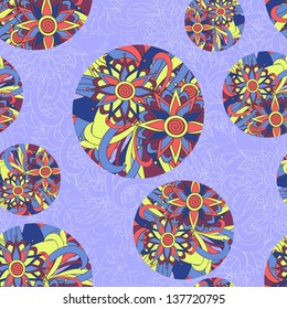 Abstract seamless pattern. Vector illustration