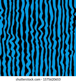 Abstract seamless pattern. Vector illustration with abstract waves. Linear ornament. Linear rope design.
