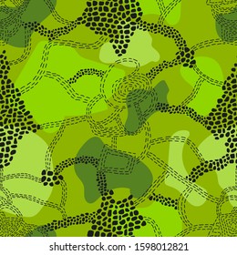 Abstract seamless pattern. Vector illustration.
