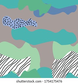 abstract seamless pattern, vector illustration