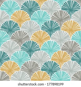 Abstract seamless pattern. Vector illustration with a clipping mask.