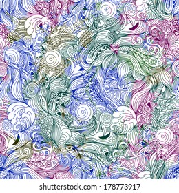 Abstract seamless pattern. Vector illustration, EPS 10 