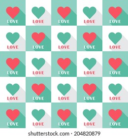  Abstract seamless pattern. Vector illustration.