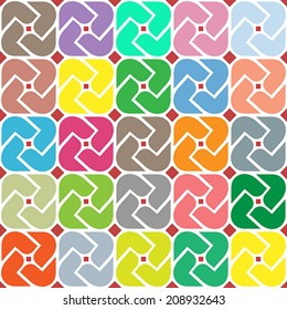 Abstract seamless pattern vector illustration