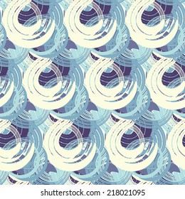  Abstract seamless pattern. Vector illustration.