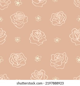Abstract seamless pattern. Vector illustration for printing, designs, backgrounds and wallpapers for your project. Textile decoration. 