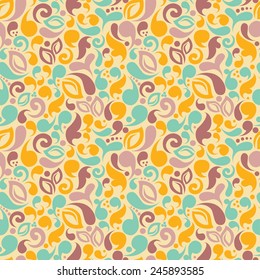 abstract seamless pattern, vector illustration