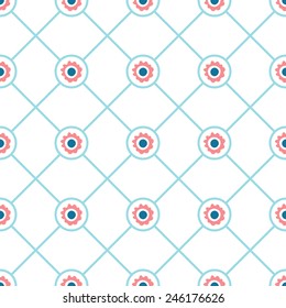 Abstract seamless pattern. Vector illustration. 