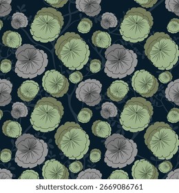 Abstract seamless pattern. Vector illustration. 