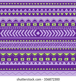 Abstract seamless pattern ,vector illustration. Tribal seamless texture. Boho stripes. Vintage ethnic seamless backdrop.
