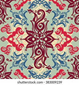 Abstract seamless pattern, vector illustration
