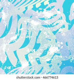 Abstract seamless pattern. Vector illustration.