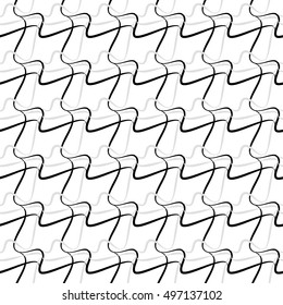 Abstract seamless pattern. Vector Illustration.