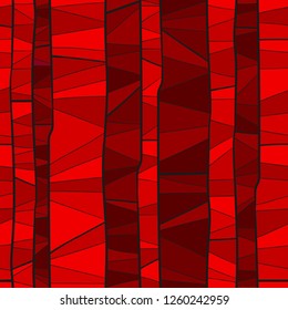 Abstract seamless pattern. Vector red background. EPS 10