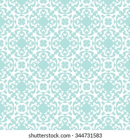 Abstract seamless pattern, Vector seamless pattern. Repeating geometric. Powder Blue Seamless pattern. Seamless floral pattern.