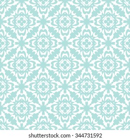 Abstract seamless pattern, Vector seamless pattern. Repeating geometric. Powder Blue Seamless pattern. Seamless floral pattern.