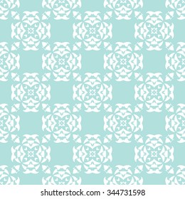 Abstract seamless pattern, Vector seamless pattern. Repeating geometric. Powder Blue Seamless pattern. Seamless floral pattern.