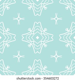 Abstract seamless pattern, Vector seamless pattern. Repeating geometric. Powder Blue Seamless pattern. Seamless floral pattern.