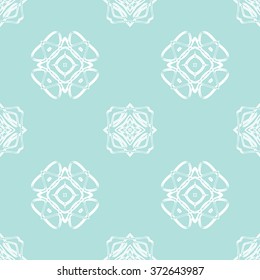 Abstract seamless pattern, Vector seamless pattern. Repeating geometric. Powder Blue Seamless pattern. Seamless floral pattern.