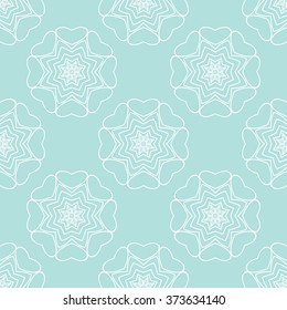 Abstract seamless pattern, Vector seamless pattern. Repeating geometric. Powder Blue Seamless pattern. Seamless floral pattern.