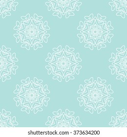 Abstract seamless pattern, Vector seamless pattern. Repeating geometric. Powder Blue Seamless pattern. Seamless floral pattern.