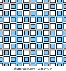 Abstract seamless pattern - vector square background design