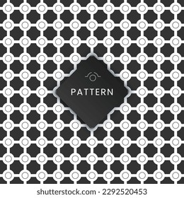 Abstract seamless pattern vector suitable for interior design