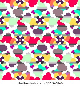 Abstract seamless pattern (vector version)