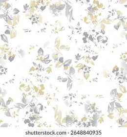 Abstract seamless pattern with vertical halftone lines and grungy texture. Perfect for retro-style backgrounds, digital art, and fashion fabric prints.