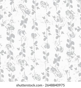 motif harmonieux Abstrait avec des lignes de verticale demi-teintes et texture grunge. Idéal pour les arrière-plans rétro, l'art numérique et les impressions de tissus de mode.
