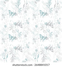 motif harmonieux Abstrait avec des lignes de verticale demi-teintes et texture grunge. Idéal pour les arrière-plans rétro, l'art numérique et les impressions de tissus de mode.