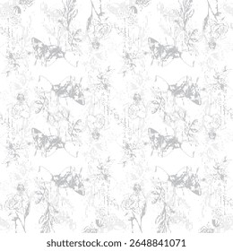 motif harmonieux Abstrait avec des lignes de verticale demi-teintes et texture grunge. Idéal pour les arrière-plans rétro, l'art numérique et les impressions de tissus de mode.