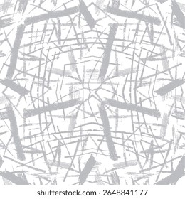 motif harmonieux Abstrait avec des lignes de verticale demi-teintes et texture grunge. Idéal pour les arrière-plans rétro, l'art numérique et les impressions de tissus de mode.